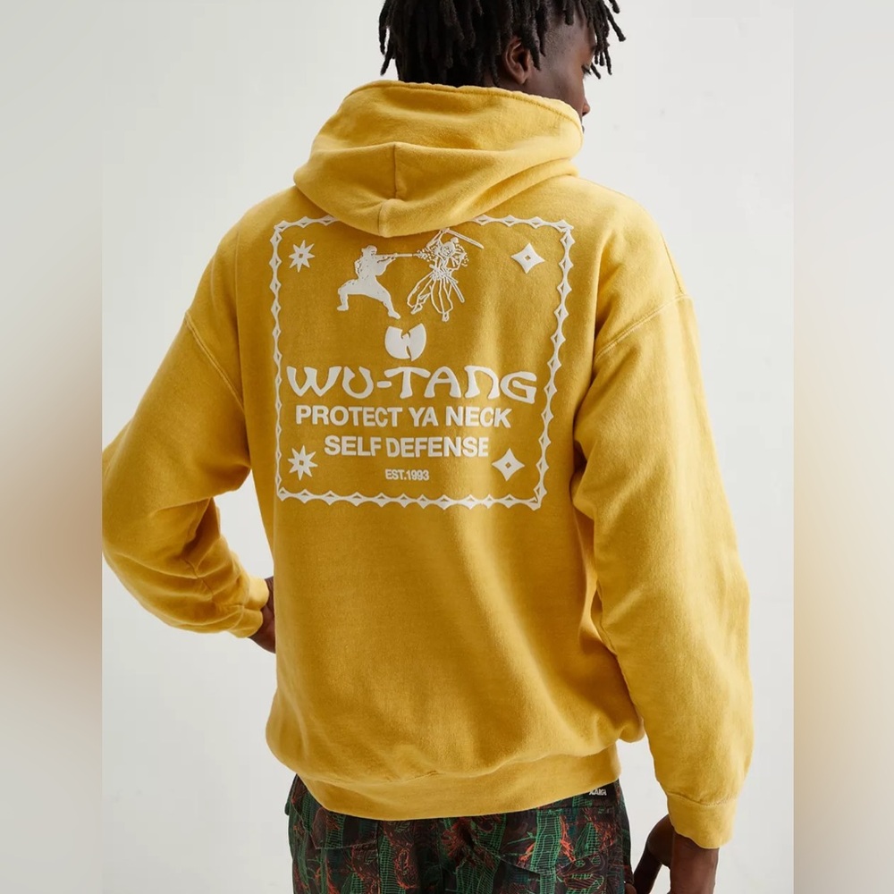 Wu Tang Clan Protect Ya Neck Hoodie - Medium